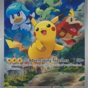 Scarlet & Violet Promo SVP027 Pikachu (Full Art)