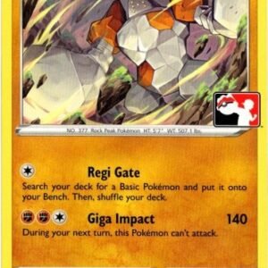 Astral Radiance 075/189 Regirock (Prize Pack League Promo Non-Holo)