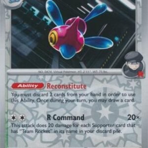 SV Destined Rivals 155/182 Team Rocket’s Porygon-Z (Reverse Holo)