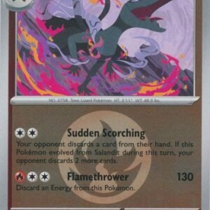 ME Ascended Heroes 035/217 Salazzle (Reverse Holo ENERGY SYMBOL)
