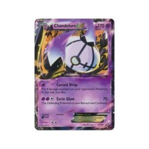 Legendary Treasures 77/113 Chandelure EX (Half Art)