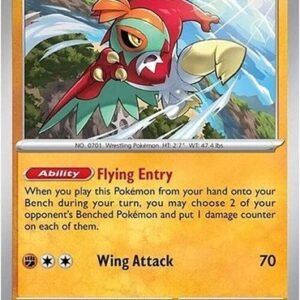 Scarlet & Violet (Base Set) 118/198 Hawlucha (Non-Holo)