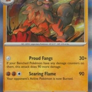 SV Twilight Masquerade 100/167 Hisuian Arcanine (Holo)