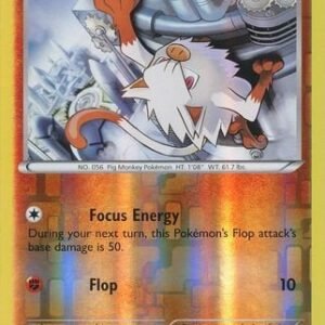 XY Steam Siege 52/114 Mankey (Reverse Holo)