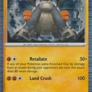 SV White Flare 054/086 Terrakion (Tinsel Holo)