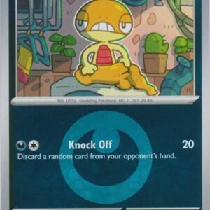 ME Ascended Heroes 134/217 Scraggy (Reverse Holo ENERGY SYMBOL)