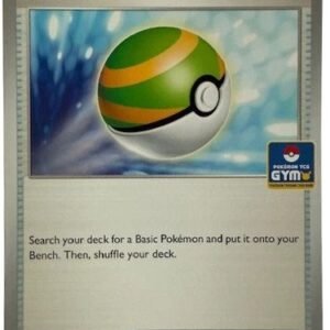 Scarlet & Violet (Base Set) 181/198 Nest Ball (TCG Gym Stamp Non-Holo)