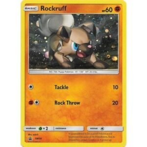 Sun & Moon Promo SM006 Rockruff (Cosmo Holo)