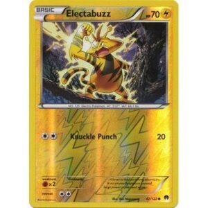 XY BREAKpoint 42/122 Electabuzz (Reverse Holo)