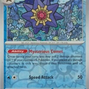Scarlet & Violet 151 121/165 Starmie (Reverse Holo)