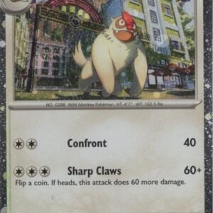 SV Paldea Evolved 161/193 Vigoroth (Cosmo Holo)