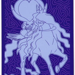 SWSH Chilling Reigns Shadow Rider Calyrex Divider (Purple)