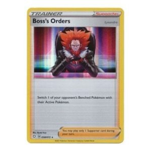Shining Fates 058/072 Boss's Orders [Lysandre] (Holo)