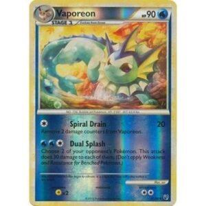 HS Undaunted 41/90 Vaporeon (Reverse Holo)