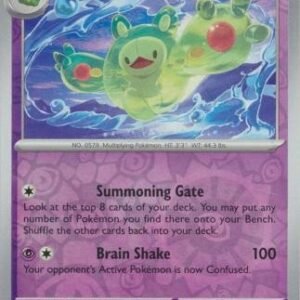 SV Temporal Forces 072/162 Reuniclus (Reverse Holo)