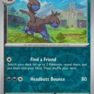 SV Paldea Evolved 139/193 Zweilous (Reverse Holo)