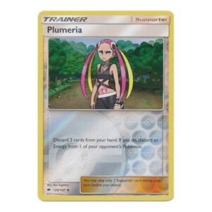 SM Burning Shadows 120/147 Plumeria (Reverse Holo)