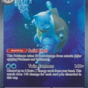 Scarlet & Violet 151 200/165 Blastoise ex (Alternative Art, Full Art)