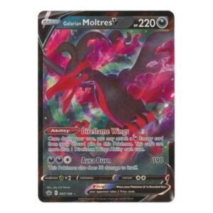 Chilling Reign 097/198 Galarian Moltres V (Prize Pack League Promo)