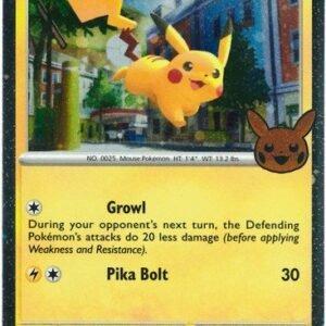 SV Paldean Fates 018/091 Pikachu (Pikachu Pumpkin Cosmo Holo Stamp)