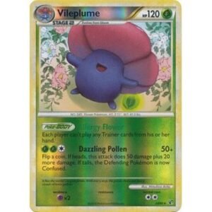 HS Undaunted 24/90 Vileplume (Reverse Holo)