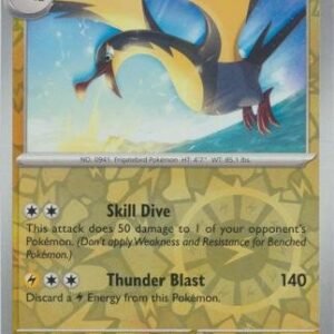 Scarlet & Violet (Base Set) 079/198 Kilowattrel (Reverse Holo)