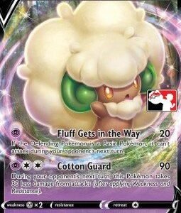 Brilliant Stars 064/172 Whimsicott V (Prize Pack League Promo)