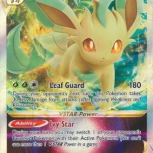 Crown Zenith 014/159 Leafeon VSTAR (Full Art)