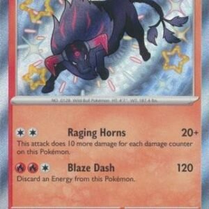 SV Paldean Fates 111/091 Paldean Tauros (Holo Shiny)