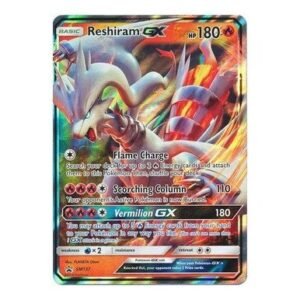 Sun & Moon Promo SM137 Reshiram GX (Half Art)