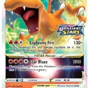 JUMBO Brilliant Stars 018/172 Charizard VSTAR