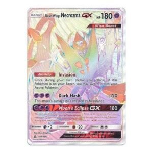 SM Ultra Prism 161/156 Dawn Wings Necrozma GX (Rainbow Rare)