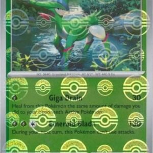 SV White Flare 010/086 Virizion (POKE BALL Reverse Holo)