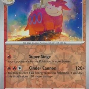 SV Paldean Fates 012/091 Camerupt (Reverse Holo)