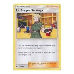 Hidden Fates 60/68 Lt. Surge's Strategy