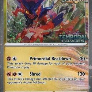 SV Temporal Forces 119/162 Koraidon (Cosmo Holo Temporal Forces Stamp)