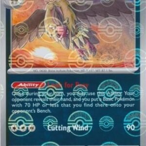 SV White Flare 064/086 Mandibuzz (POKE BALL Reverse Holo)