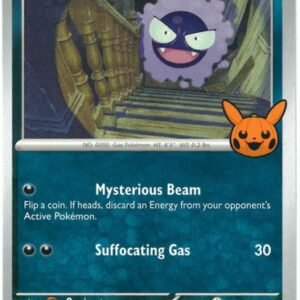 SV Temporal Forces 102/162 Gastly (Pikachu Pumpkin Stamp)