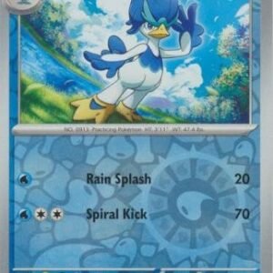 Scarlet & Violet (Base Set) 053/198 Quaxwell (Reverse Holo)