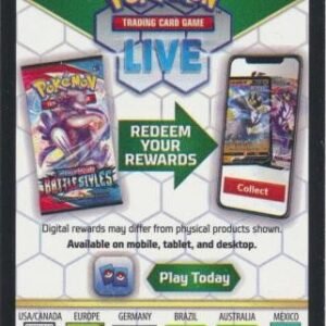 SV Destined Rivals TCG Online Code Card