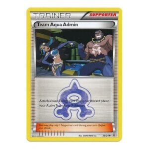 XY Double Crisis 25/34 Team Aqua Admin
