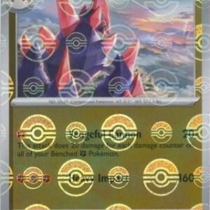 SV White Flare 048/086 Gigalith (POKE BALL Reverse Holo)