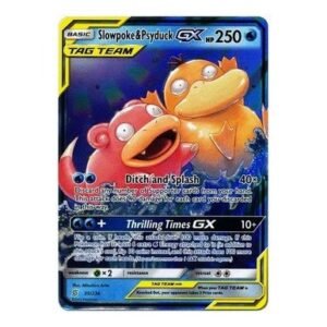 SM Unified Minds 035/236 Slowpoke & Psyduck GX (Tag Team Half Art)