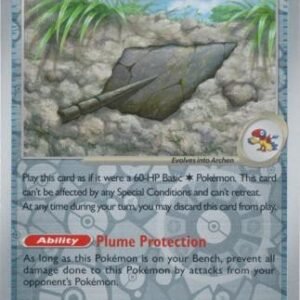SV White Flare 079/086 Antique Plume Fossil (Reverse Holo)