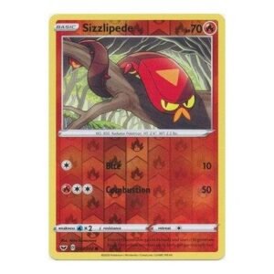 Sword & Shield (Base) 037/202 Sizzlipede (Reverse Holo)