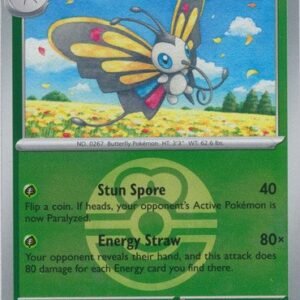 ME Ascended Heroes 013/217 Beautifly (Reverse Holo BALL SYMBOL)