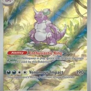 Scarlet & Violet 151 174/165 Nidoking (Illustration Rare)