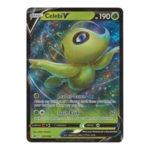 Chilling Reign 007/198 Celebi V (Half Art)