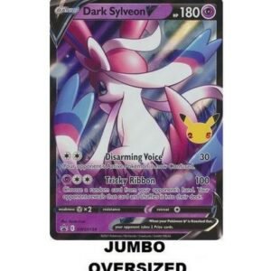 JUMBO Sword & Shield Promo SWSH134 Dark Sylveon V