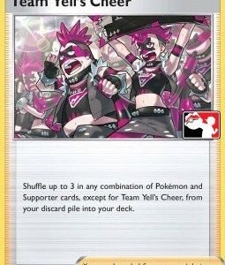 Brilliant Stars 149/172 Team Yell's Cheer (Prize Pack League Promo Non-Holo)